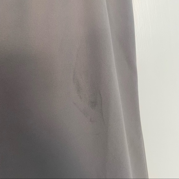 Uniqlo Gray Greenish Gaucho Wide Leg Stretch Flowy Pants Capris Elastic XL - Picture 6 of 12